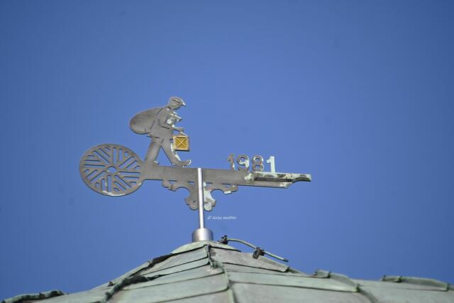 Mühlenmontag (Foto: Katja Woidtke)

Windmühle in Tündern an der Weser - Windfahne | Foto: Katja Woidtke