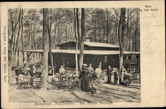 "Der Waldfrieden" etwa um 1910 
