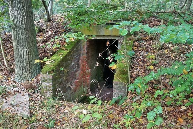 ein Bunker aus dem 2. Weltkrieg