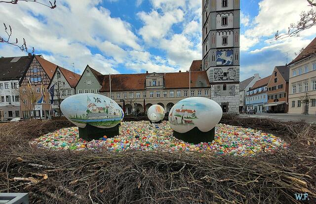 Im Hintergrund der Schimmelturm. | Foto: W.F.