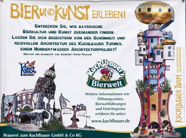 Mehr Informationen zu dieser ganz besonderen Stätte der Bierkultur findet man im Internetauftritte der Brauerei Kuchlbaur am Ende des Textbeitrags.