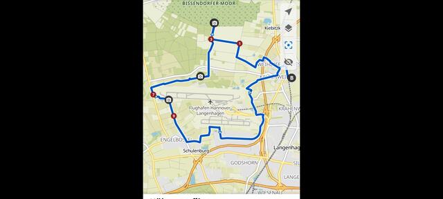 Radtour-Variante "2" 
■ Tour-Startpunkt: S-Bahnhof Kaltenweide
.