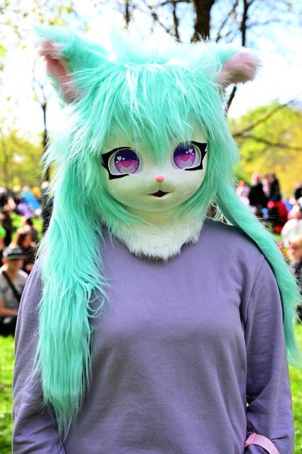 Cosplayer zeigten ihre Kostüme