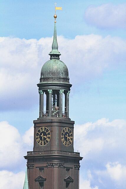 Der "Michel", das Wahrzeichen Hamburgs