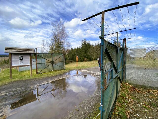 Eingang zum Freilicht-Grenzmuseum in Sorge