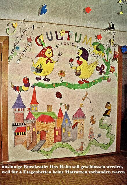 Mit viel Liebe und Engagement werden Waisenkinder und Behinderte betreut.