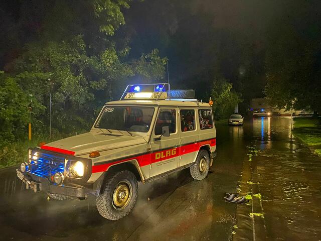 Platz 7 - Absicherung einer Überflutung (22 Stimmen) | Foto: Foto: DLRG Ortsgruppe Friedberg-Bad Nauheim e.V.