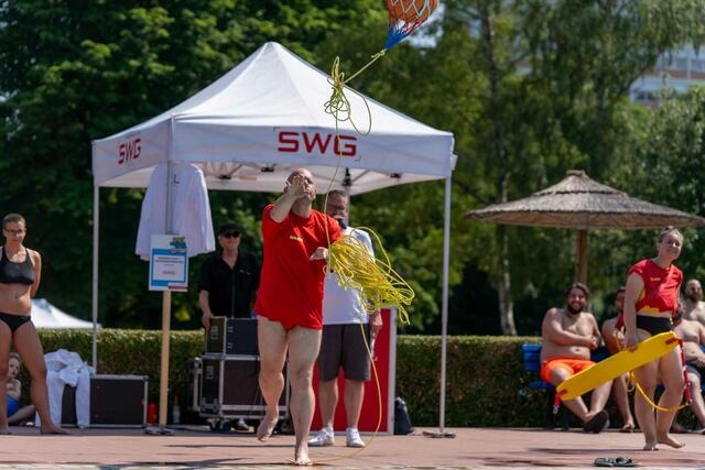 Platz 14 - Rettungsballwurf (9 Stimmen) | Foto: Foto: DLRG Kreisgruppe Gießen e.V.