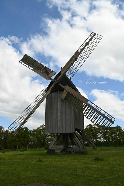 Mühlenmontag (Foto: Katja Woidtke)

Neue Flügel für die Bockwindmühle in Wettmar | Foto: Katja Woidtke