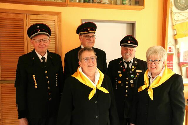 Heinz-Dieter Ehlers Alfred Schön, PeterStadler,Hildegard Schön und Marlies Künnemann