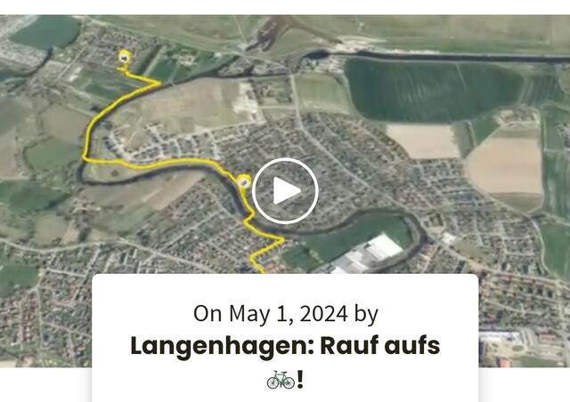 Der Link zum Vogelflug-Video ist im Beitrag angegeben.