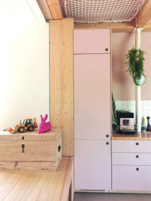 Küche in Holzoptik | Foto: Sandra Kost