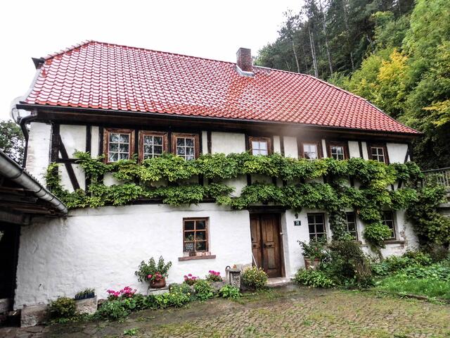 rekonstruierte ehem. Wassermühle