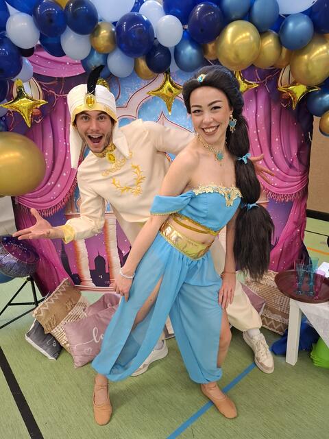 Gute Stimmung bei Aladin und Jasmin | Foto: Tanzgalerie Kuschill 
