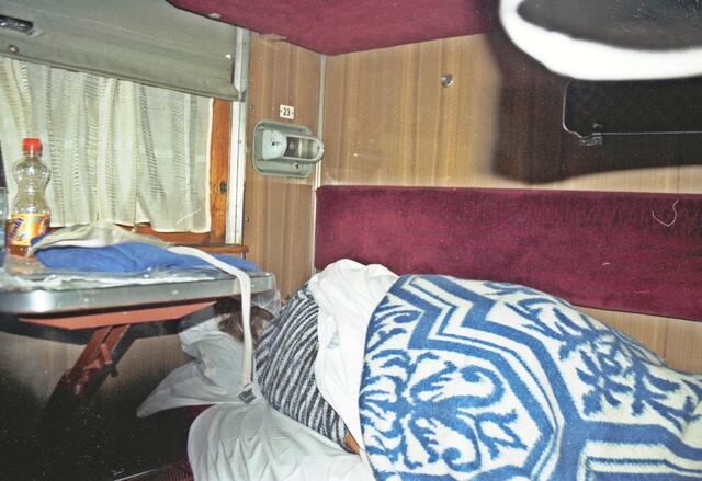 über Nacht auf Reisen