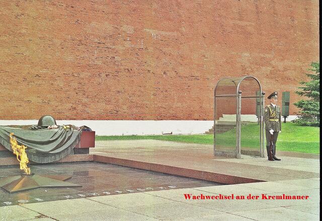 Das ewige Feuer an der Kremlmauer