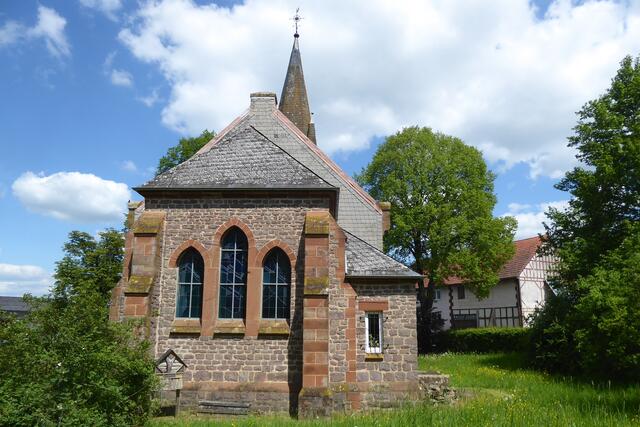 Die Kirche von Ellershausen.