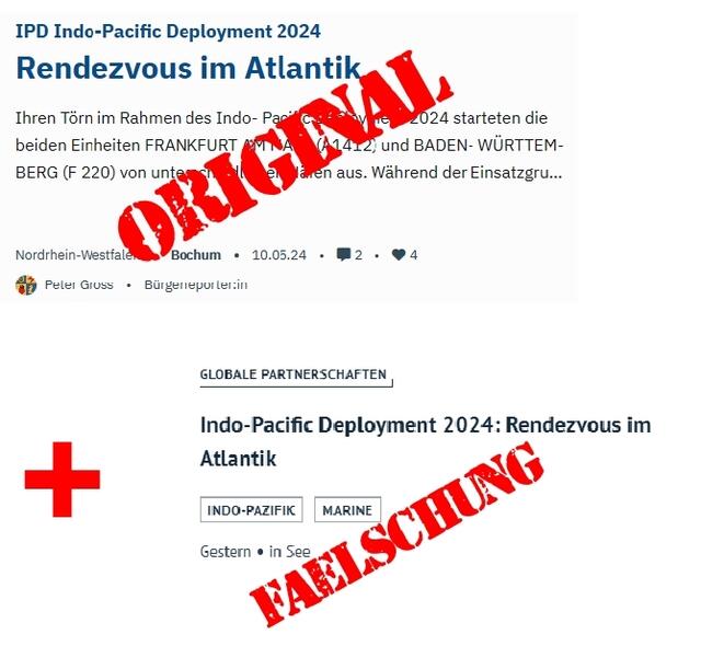 Zwei Seelen, ein Gedanke. Abgeschrieben hat hier niemand- die sich bietende Überschrift war im Grunde vorprogrammiert.