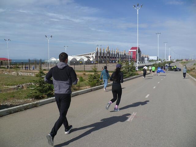 Bis zum Ziel im Hippodrom sind es nur noch wenige hundert Meter. 
