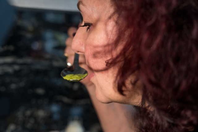 Sabinas Kochstudio - Spargelsuppe "Cappuccino-Style" | Foto: FSeventfoto