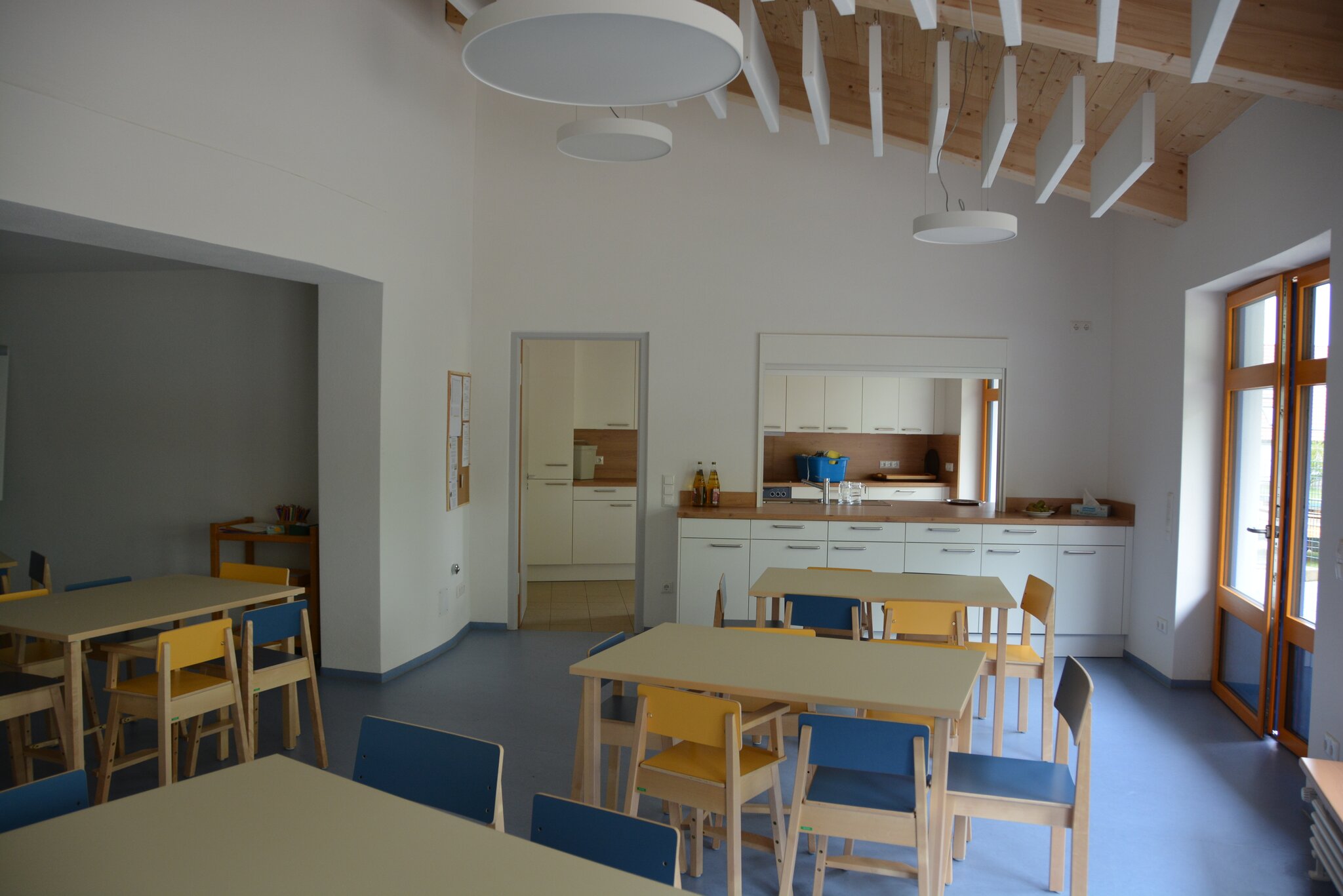 Kinderbetreuung: Neuer Speisesaal im Kindergarten Westheim - Neusäß