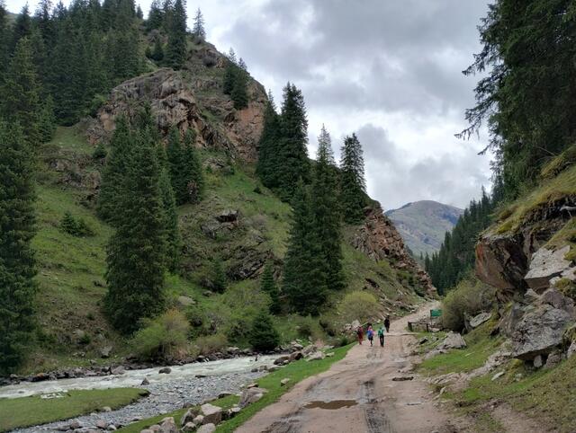 Eine herrliche Landschaft.
