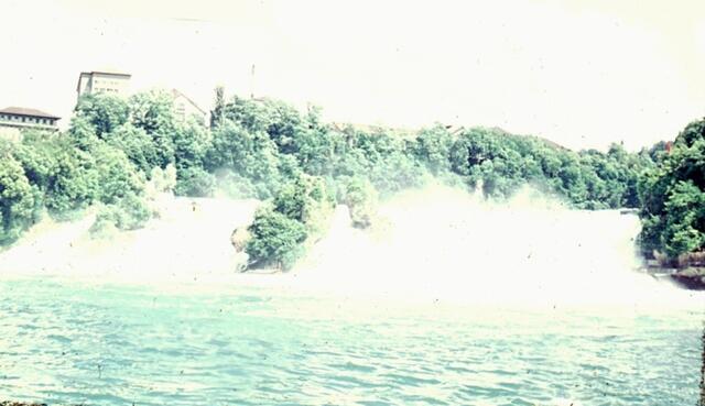 Der Rheinfall bei Schaffhausen