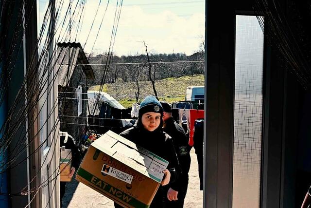 Mit der Kolping Ukrainehilfe werden Hilfsgüter, Lebensmittel, Medikamente, Kleidung und vieles mehr an notleidende ukrainische Familien und Waisenhäuser verteilt.