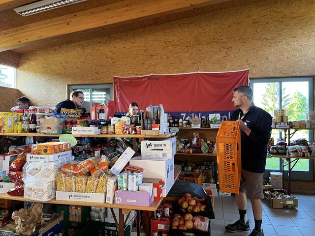 Einkaufen in der Markthalle