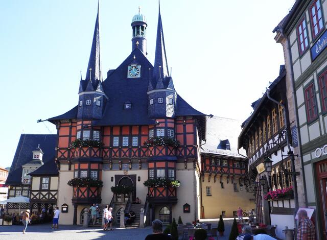 Natürlich ein Muss: die prächtige Fassade des Rathauses.