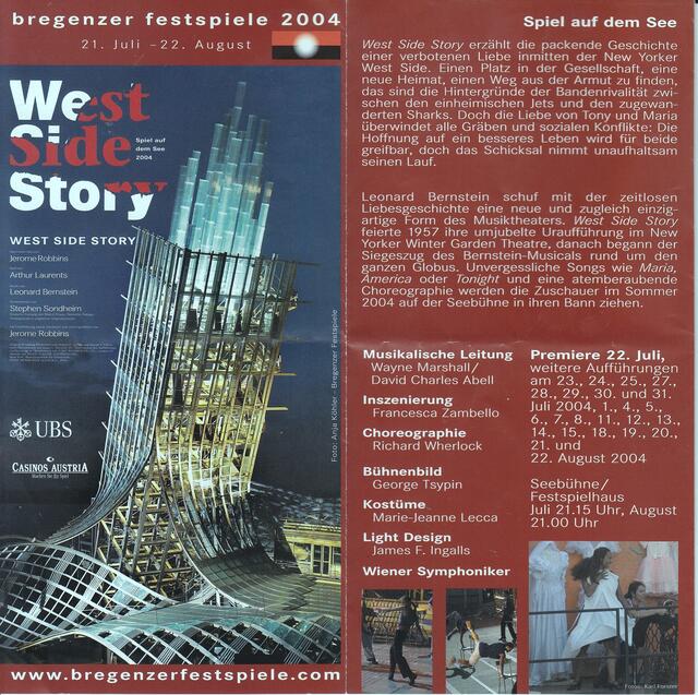 West-Side-Story auf den Bregenzer Seefestspielen