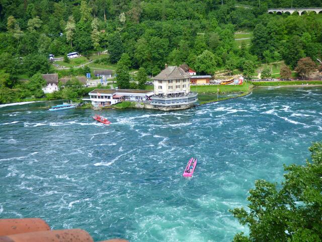 Mal einen ersten Blick über die Mauer gewagt
