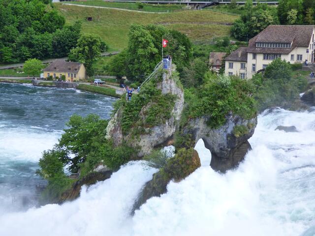 Neee, da oben möchte ich nicht wirklich stehen.