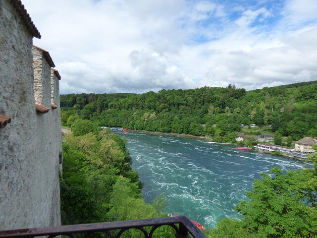 In die andere Richtung ist es etwas ruhiger