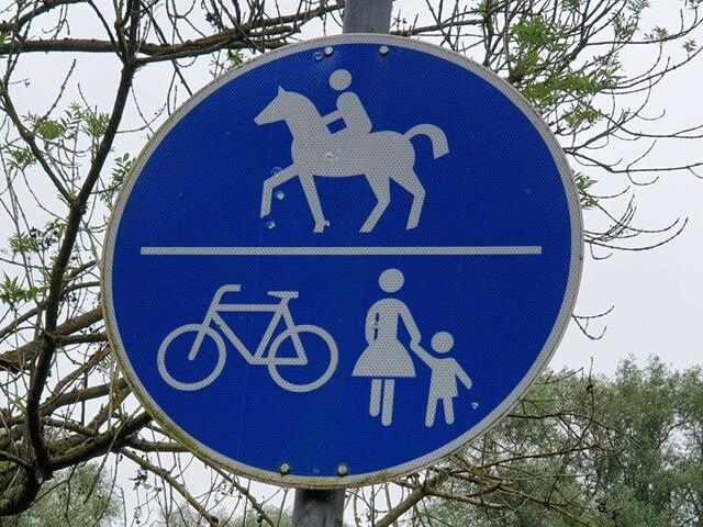 Der Weg ist für alle da.