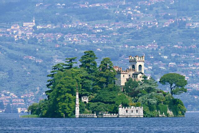 Die romantische Isola Loreto ist im privaten Besitz der Waffenschmiede Beretta aus Brescia