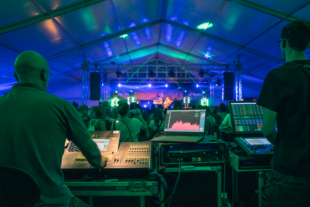 Reggae in Wulf 2024 - Das Festival auf dem Wulf Valley findet vom 26. Juli 2024 bis 27. Juli 2024 statt. - Light &amp; Sound: Thomas Knappichs Klangwerk | Foto: FSeventfoto