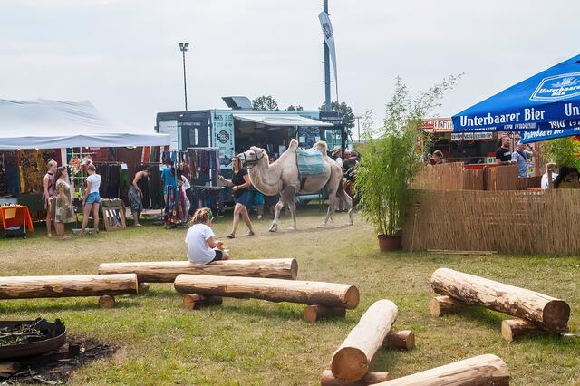 Reggae in Wulf 2024 - Das Festival auf dem Wulf Valley findet vom 26. Juli 2024 bis 27. Juli 2024 statt - Blick auf die "Rockers Corner" | Foto: Wulf United e.V.