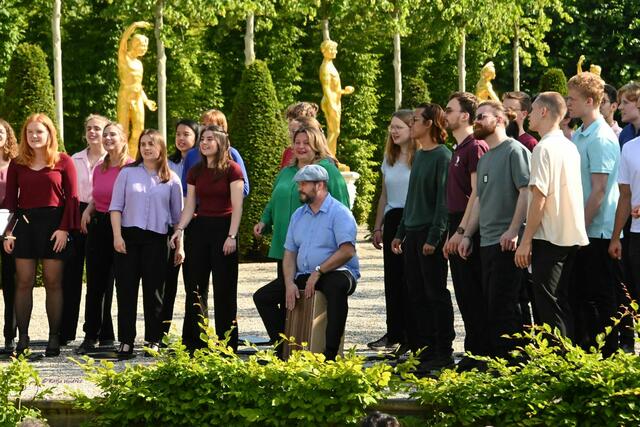 Chorfest im Großen Garten (Foto: Katja Woidtke)

Chor der Leibniz Universität Hannover | Foto: Katja Woidtke