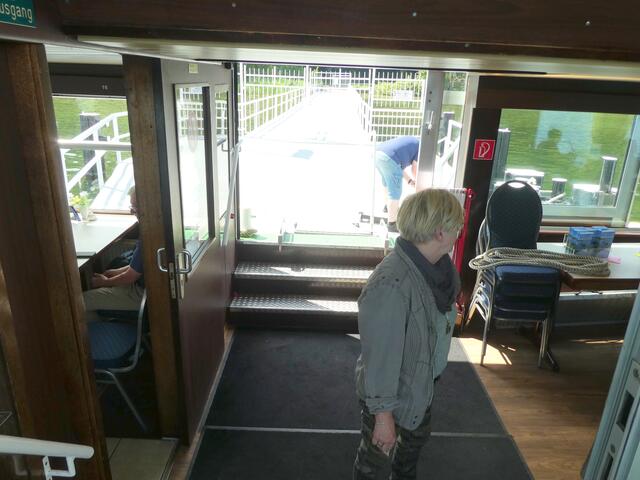 Ablegen... in Richtung Insel 