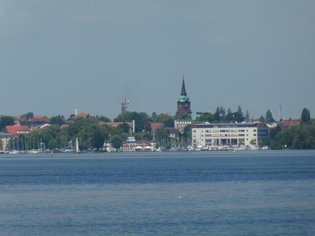 Blick auf die Schweriner Schelfkirche 