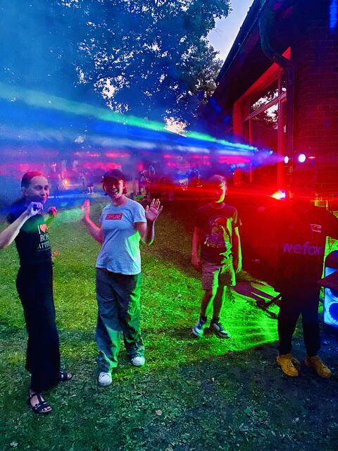 Disco am CDU Animationsabend im Rahmen des Sehnder Ferienpass. Der hiesige Ortsverband der CDU Sehnde hat mit seinem Jugendanimationsteam erneut viel möglich gemacht.  | Foto: CDU OV Sehnde / (jr)