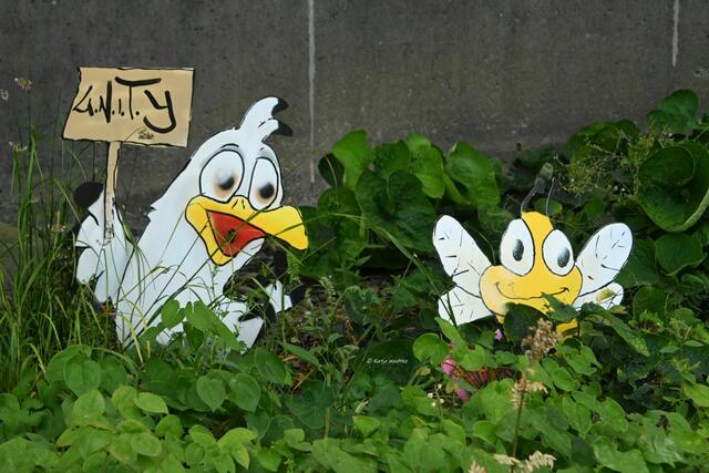 Streetart in Hannover (Foto: Katja Woidtke)

Tierisch coole "Happy Gang" von Zike Monkey Squad | Foto: Katja Woidtke