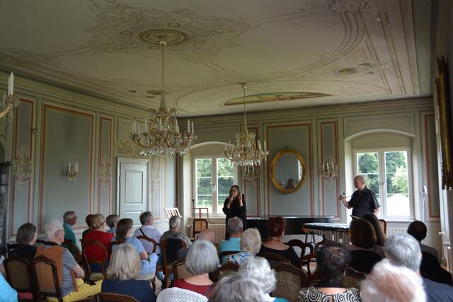 Das Duo Schlesinger Lackerschmid begeisterte mit Songs aus dem American Songbook.