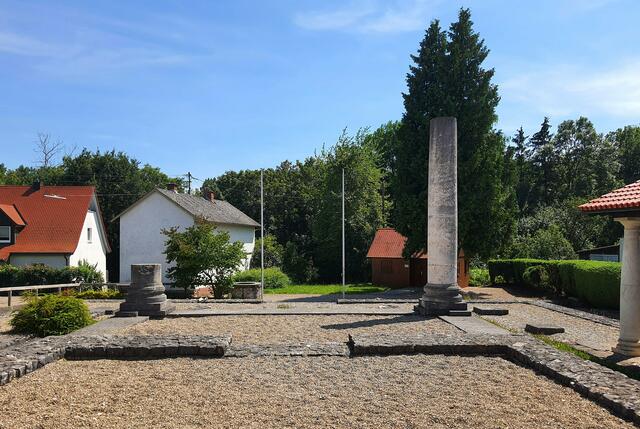 Tempelanlage Richtung Süd