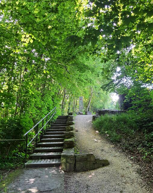 Treppenaufgang zum ehem. Römerkeller