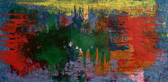 steFAN Gröschel "Farben"

Material: Acryl auf Malgrund mit Holzrahmung in Weiß
Abmessung: 73 cm x 53 (in cm)
Preis: 390 € | Foto: steFAN Gröschel