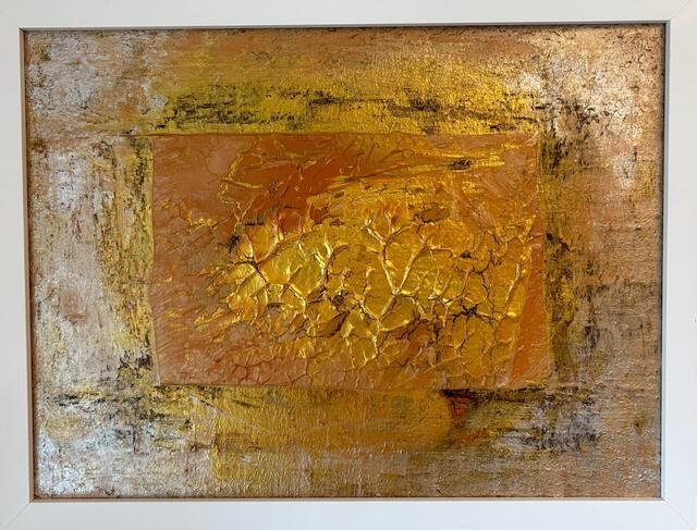 STEFAN GRÖSCHEL: ANTIKE I &amp; ANTIKE II
Antike - eine Epoche im Mittelmeerraum, die von der griechischen und römischen Kultur beeinflusst worden ist.

Material: Acrylschichttechnik mit Pinsel, Spachtel und Rakel
Abmessung: 44 x 33 x 3 cm mit Holzrahmung weiss(in cm)

Duopreis 375 € | Foto: steFAN Gröschel