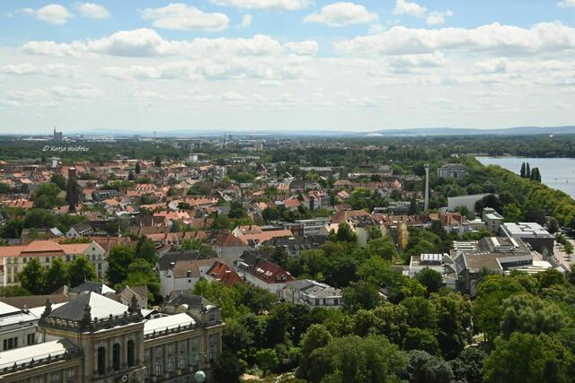 Hannover entdecken (Foto: Katja Woidtke)

Mit dem Bogenfahrstuhl in die Kuppel des Neuen Rathauses | Foto: Katja Woidtke