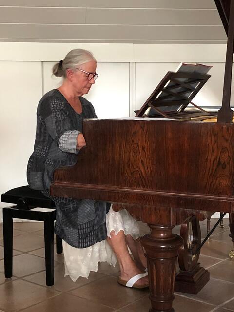 Foto: Die Pianistin Ruth Möbius.